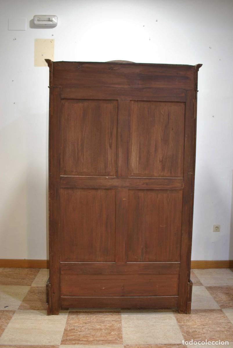 Antig&uuml;edades: VITRINA ANTIGUA DE CAOBA - Foto 8