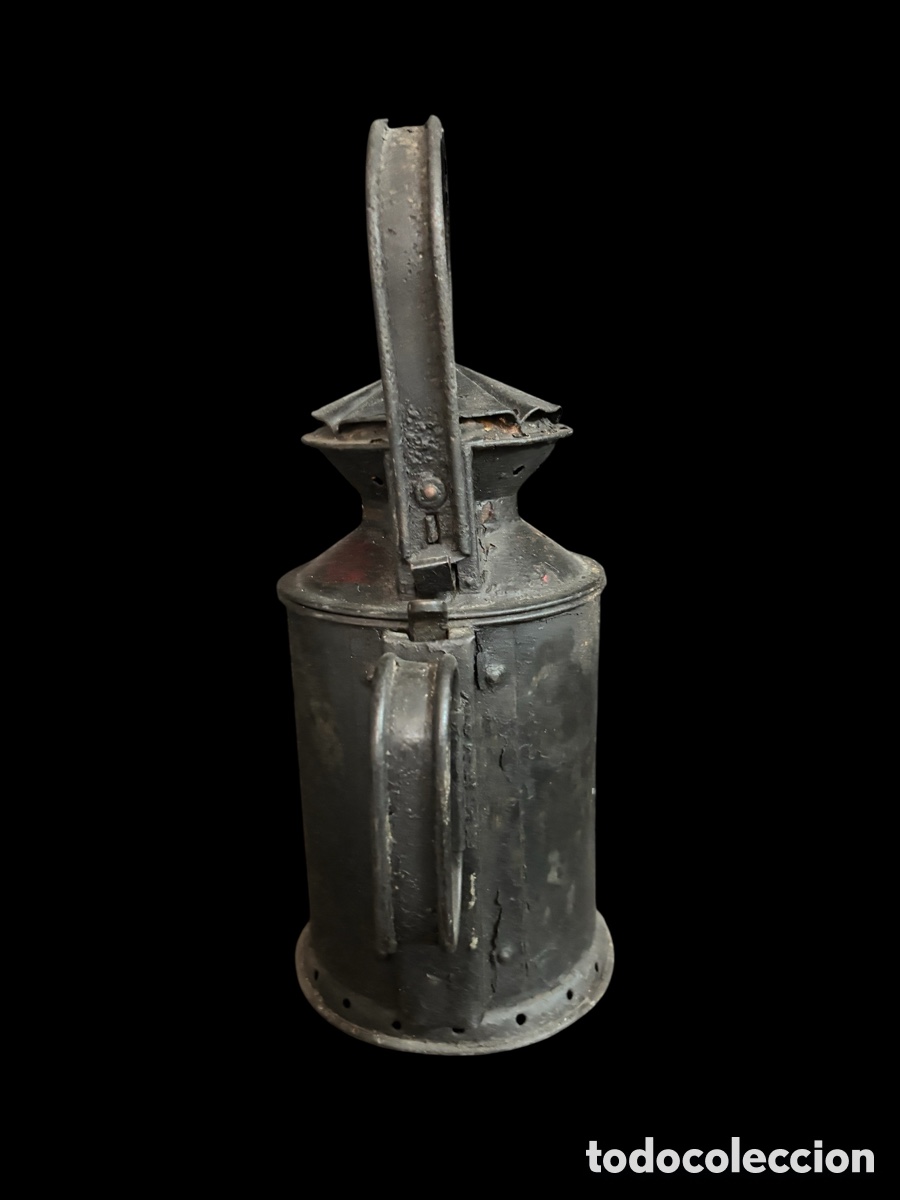 Antig&uuml;edades: Antiguo farol de estaci&oacute;n - Foto 4