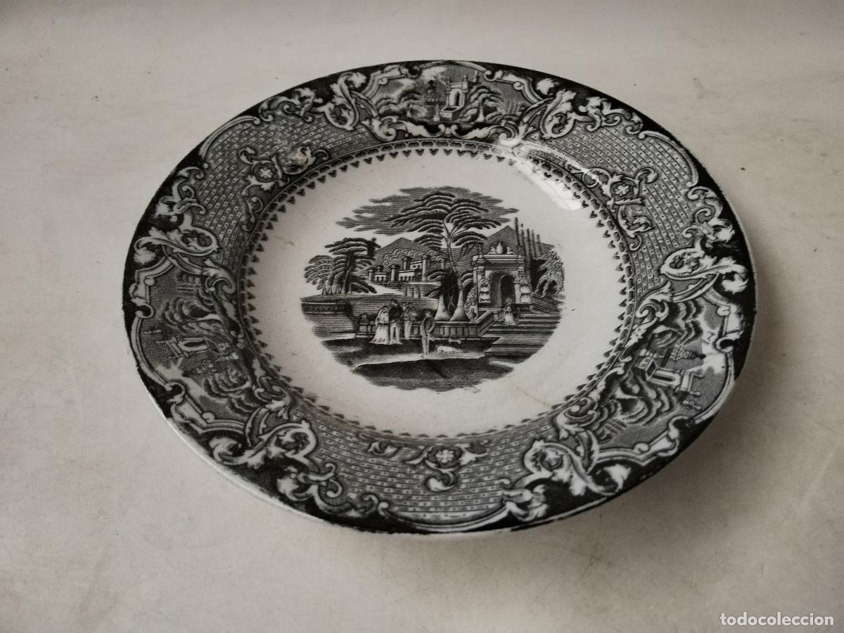 Antig&uuml;edades: antiguo plato sandeman macdougall - Foto 2