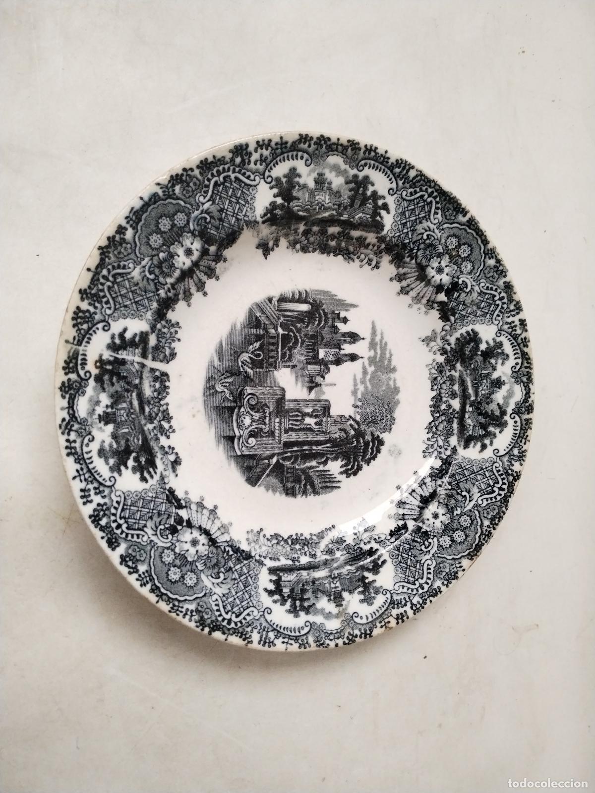 Antig&uuml;edades: antiguo plato pikman - Foto 3