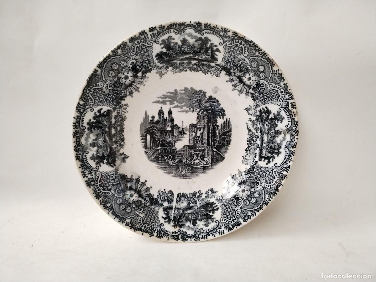 Antig&uuml;edades: antiguo plato pikman - Foto 1