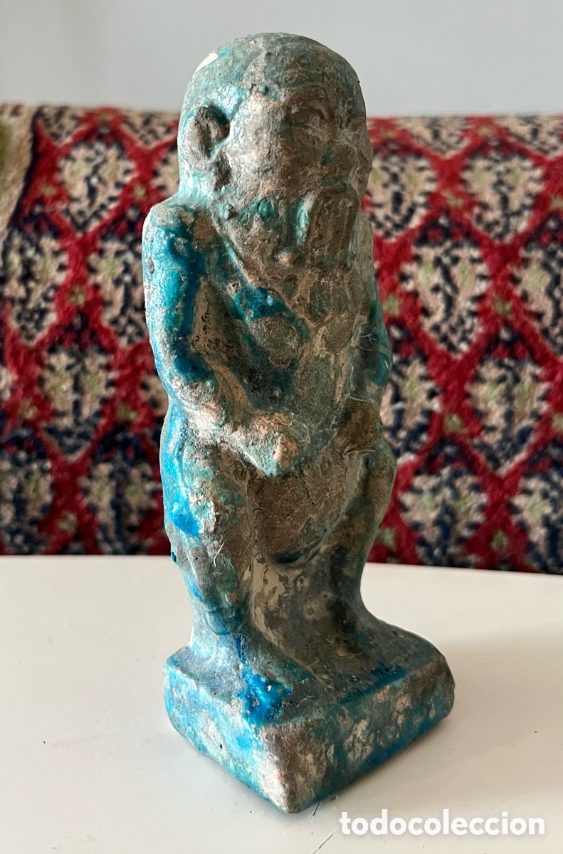 Antig&uuml;edades: Estatuilla del dios enano Bes - Foto 4