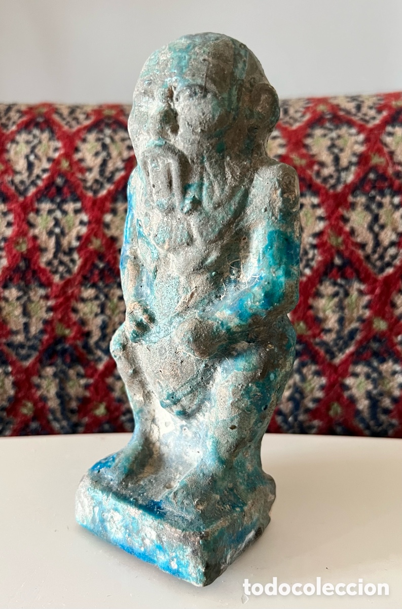Antig&uuml;edades: Estatuilla del dios enano Bes - Foto 10