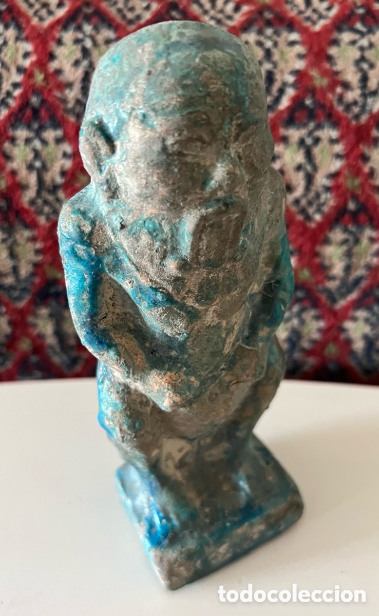 Antig&uuml;edades: Estatuilla del dios enano Bes - Foto 14