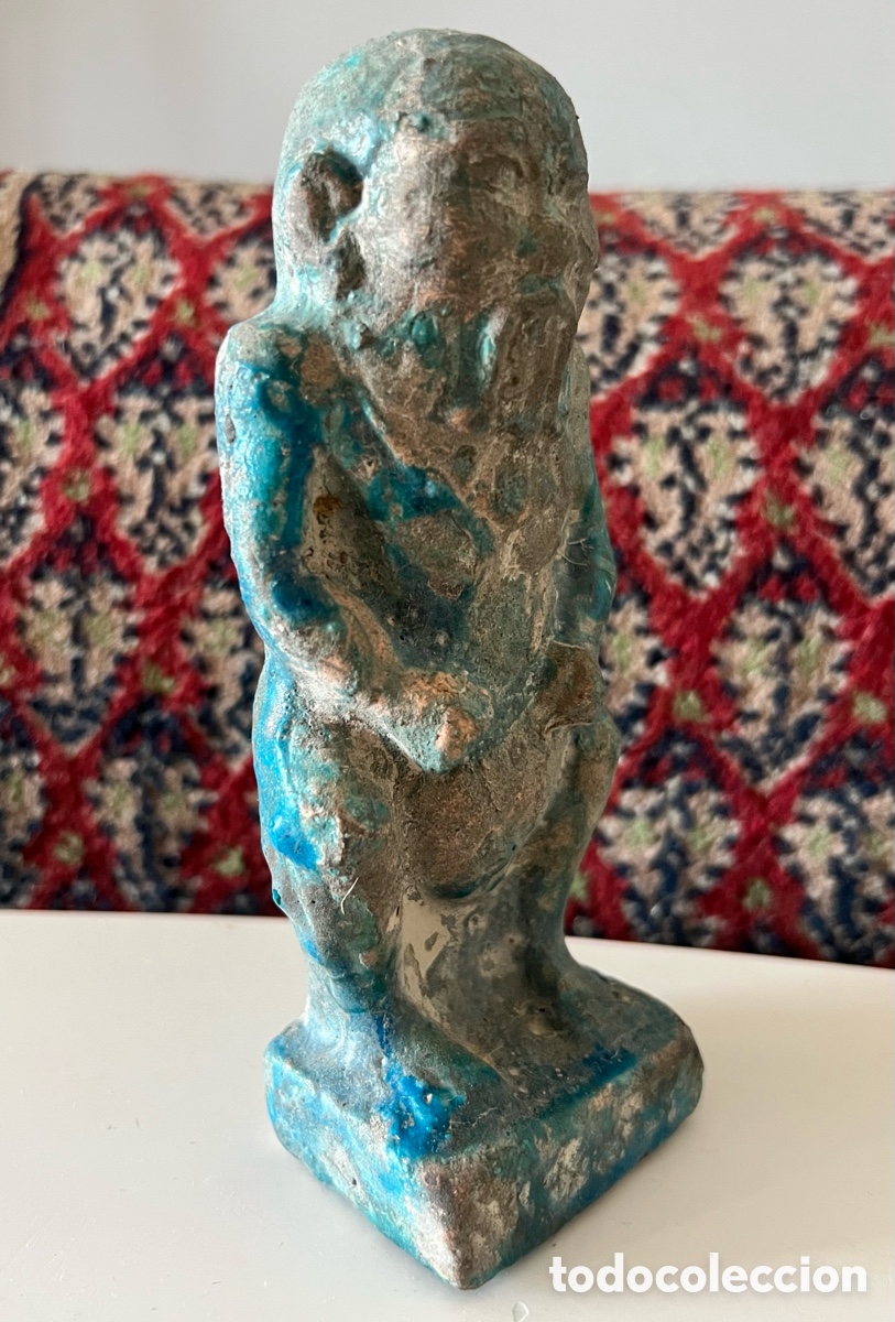 Antig&uuml;edades: Estatuilla del dios enano Bes - Foto 16