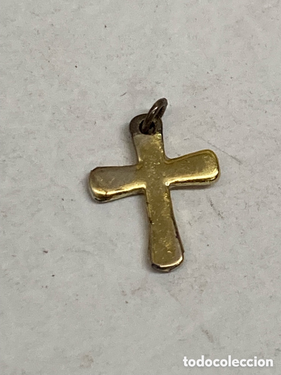 Antig&uuml;edades: Cruz de plata religiosa C423 - Foto 1