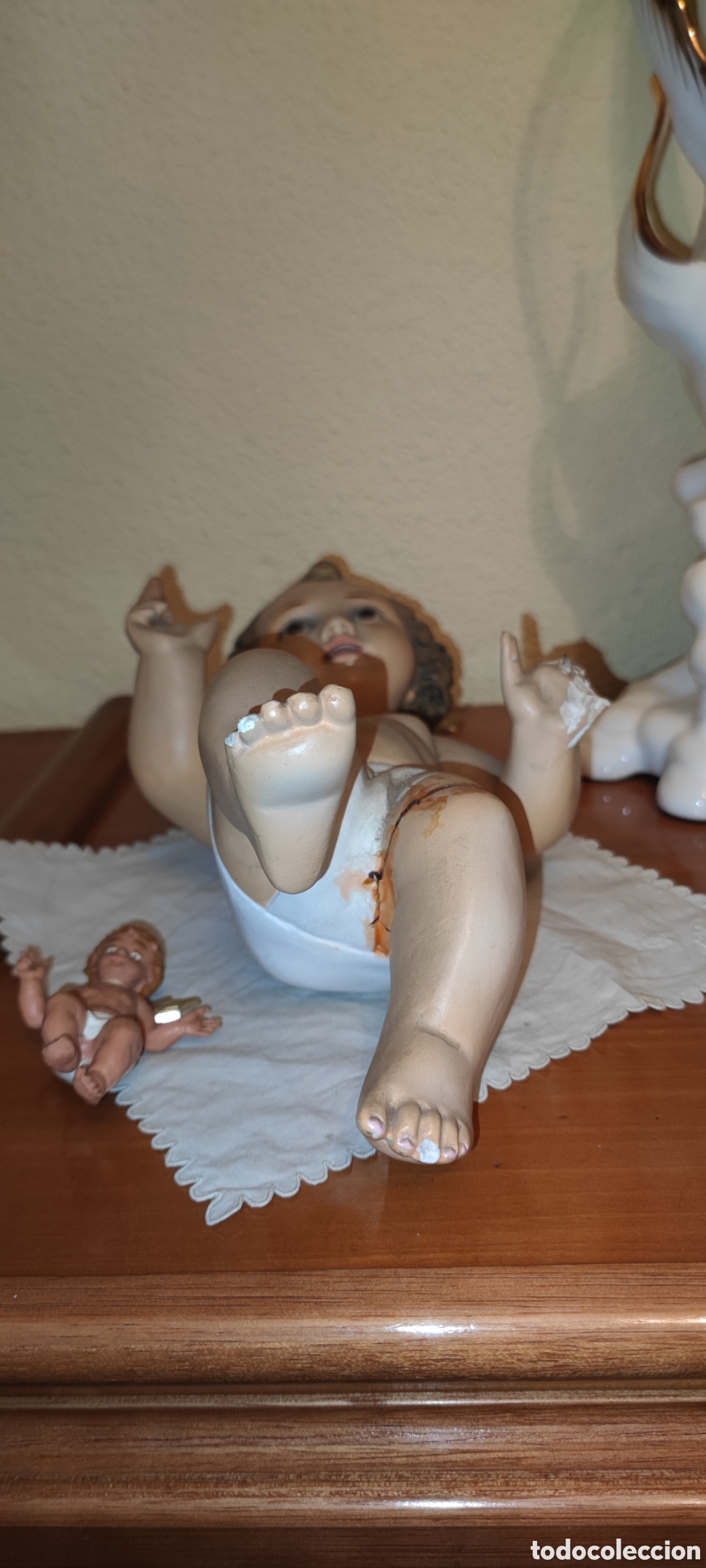 Antig&uuml;edades: Figura del Ni&ntilde;o jesus - Foto 3