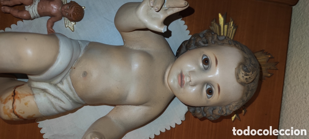Antig&uuml;edades: Figura del Ni&ntilde;o jesus - Foto 5