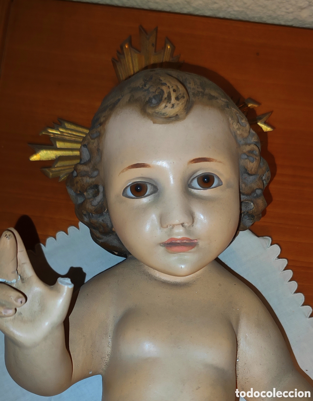 Antig&uuml;edades: Figura del Ni&ntilde;o jesus - Foto 6