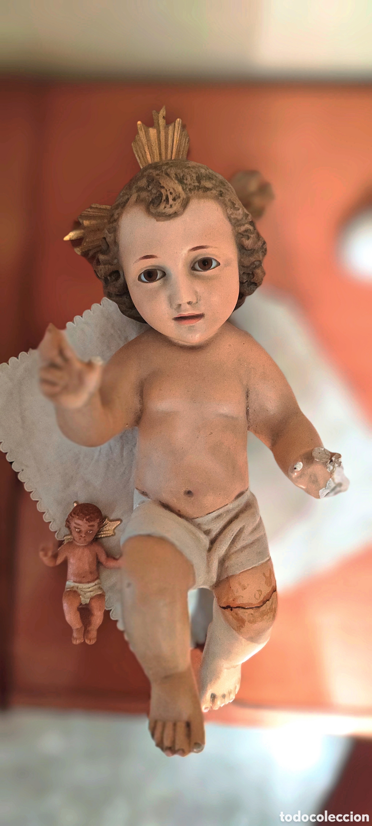 Antig&uuml;edades: Figura del Ni&ntilde;o jesus - Foto 1
