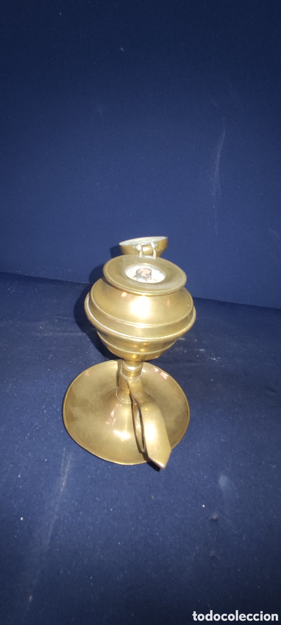 Antig&uuml;edades: Antiguo candil de bronce - Foto 4