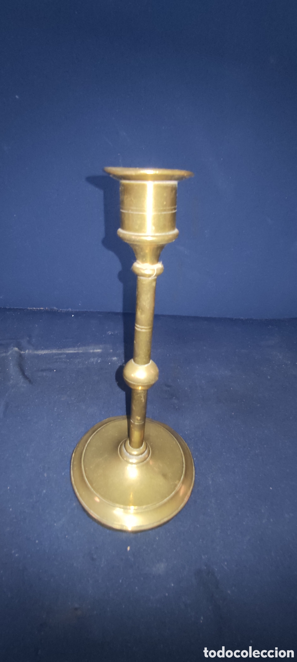 Antig&uuml;edades: Antiguo candelabro de bronce - Foto 6