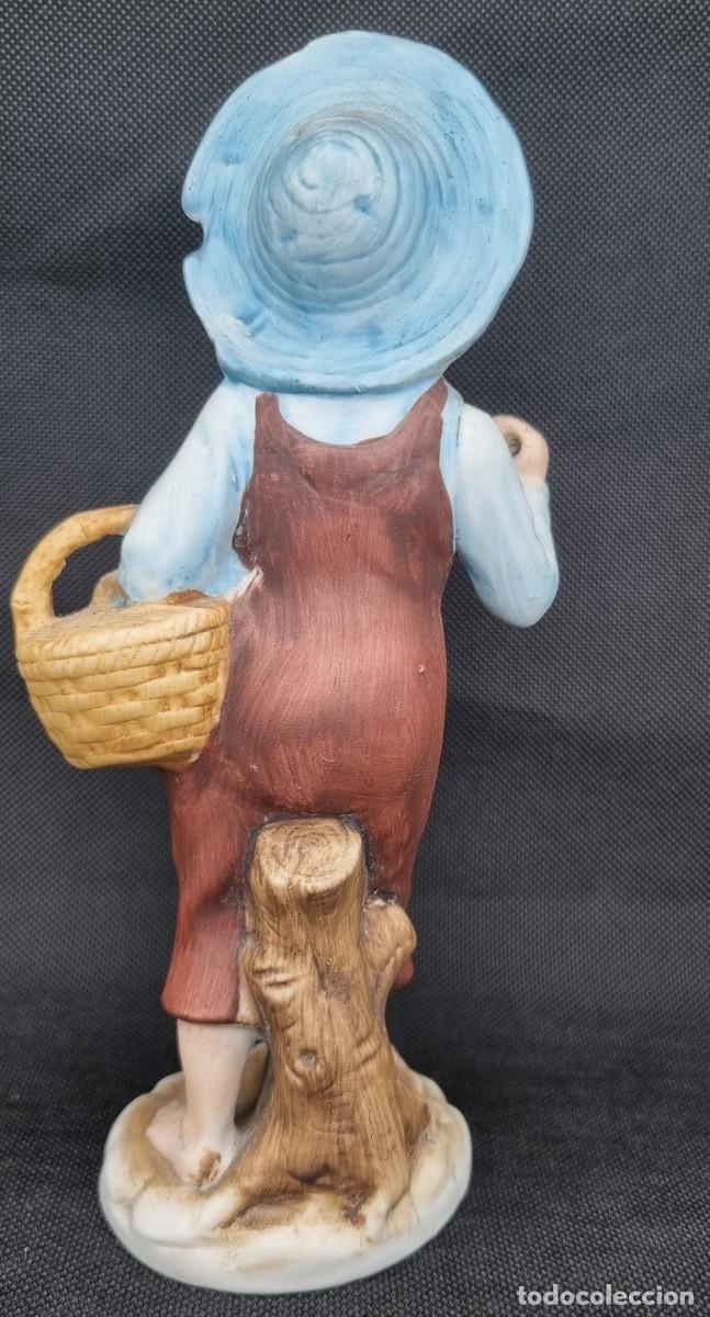 Antig&uuml;edades: Figura chico cer&aacute;mica Biscuit - Foto 4