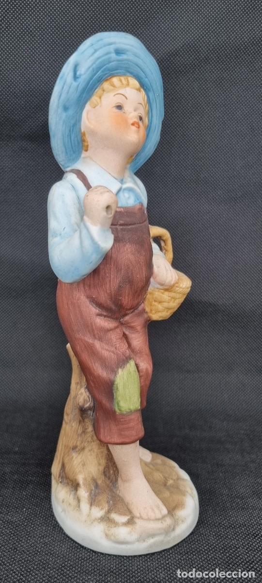 Antig&uuml;edades: Figura chico cer&aacute;mica Biscuit - Foto 7