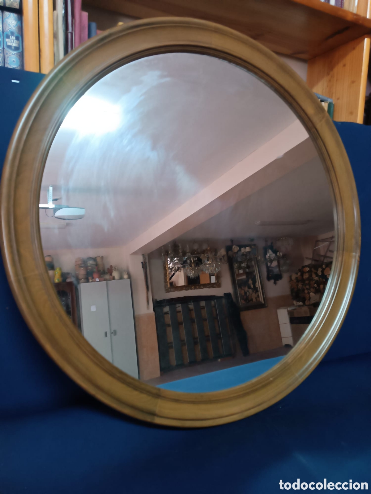 Antig&uuml;edades: Antiguo espejo vintage - Foto 2