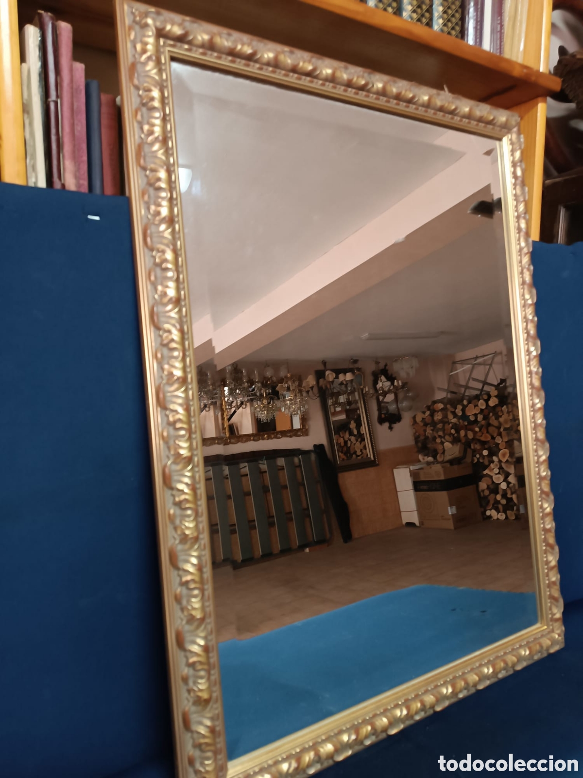 Antig&uuml;edades: Antiguo espejo vintage - Foto 2