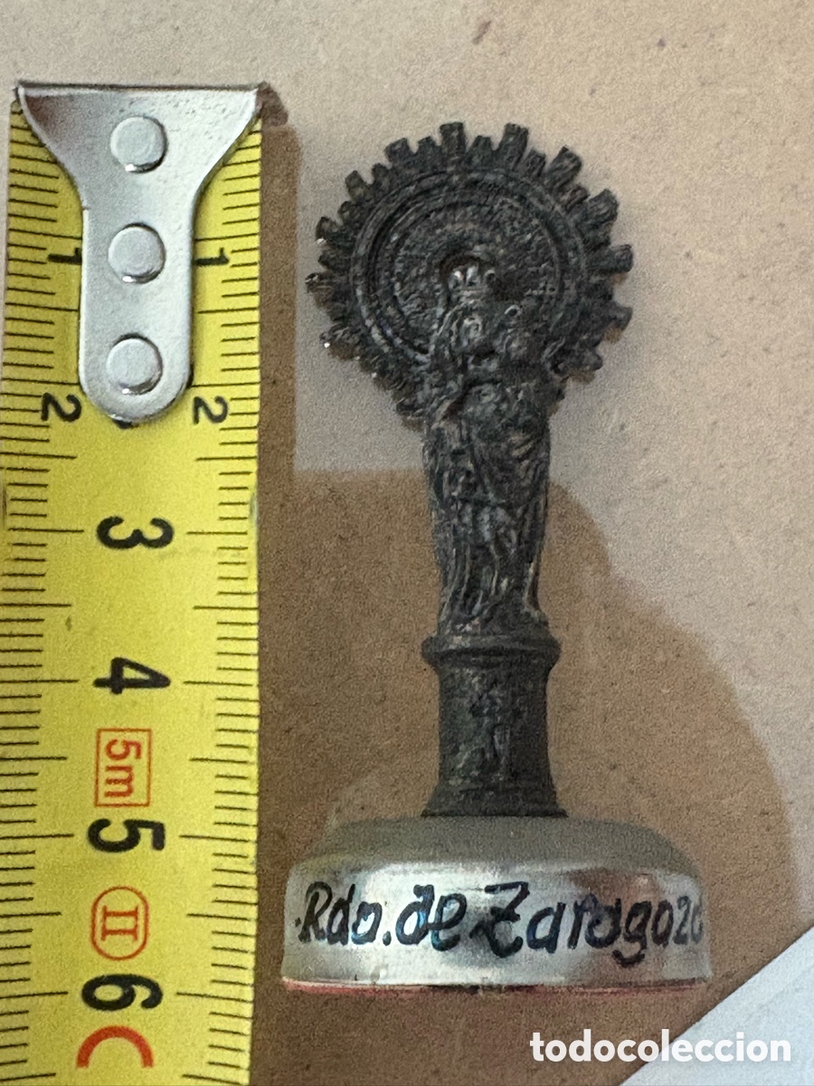 Antig&uuml;edades: Virgen del Pilar de mesilla, Zaragoza (A6) - Foto 3