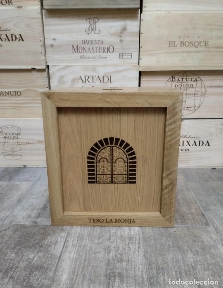 Antig&uuml;edades: Caja de vino Teso La Monja - Foto 3