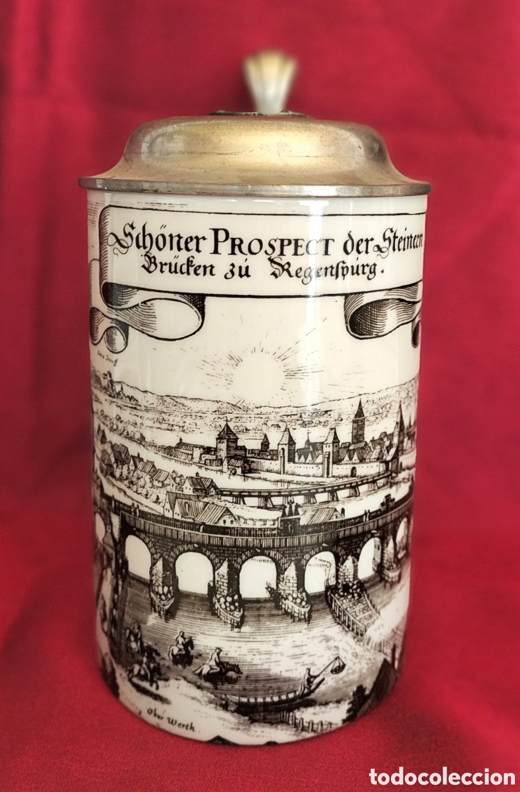 Antig&uuml;edades: JARRA DE CERVEZA ALEMANA - Foto 3