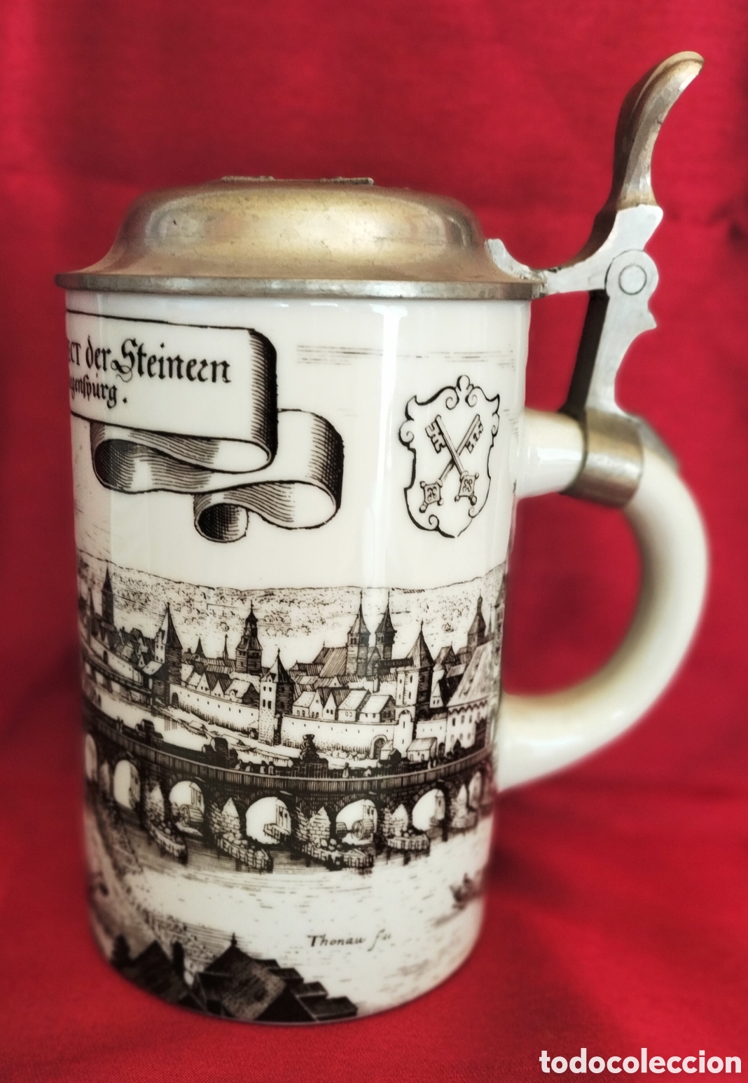 Antig&uuml;edades: JARRA DE CERVEZA ALEMANA - Foto 1