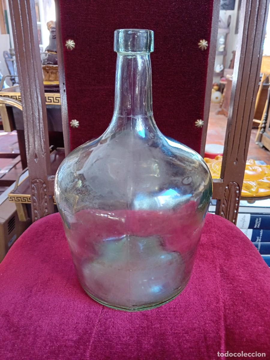 Antig&uuml;edades: Damajuana de dos litros antigua - Foto 2