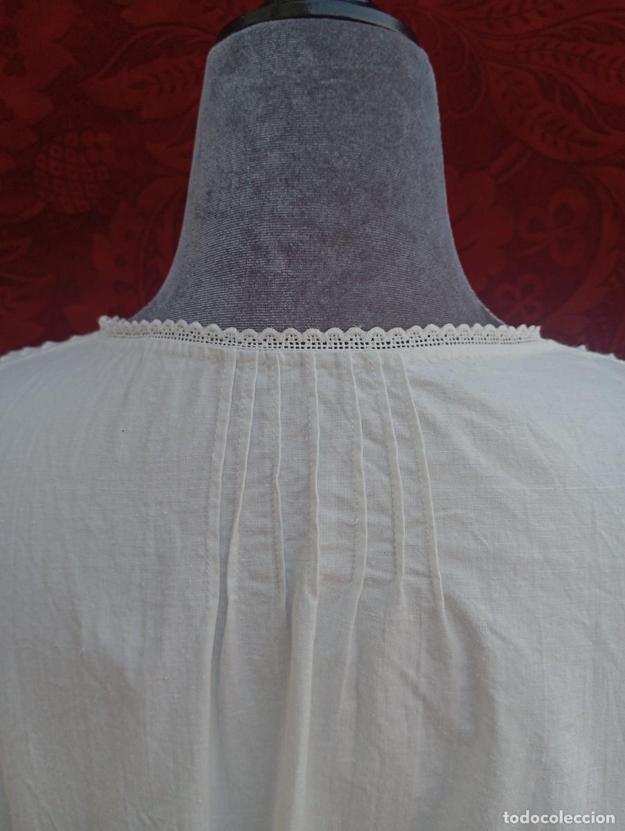 Antig&uuml;edades: Camis&oacute;n antiguo de lienzo de hilo - Foto 7