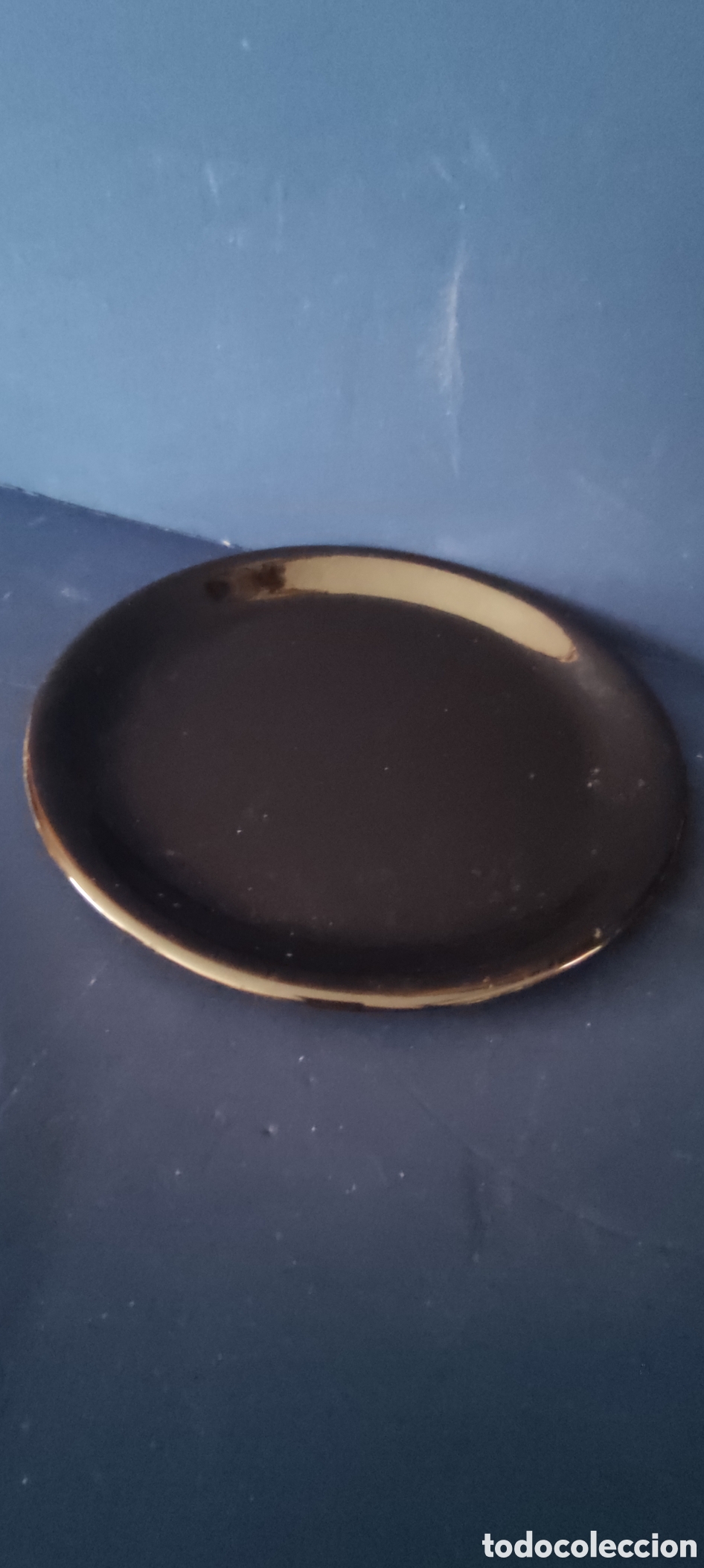 Antig&uuml;edades: Plato de cer&aacute;mica negra - Foto 6