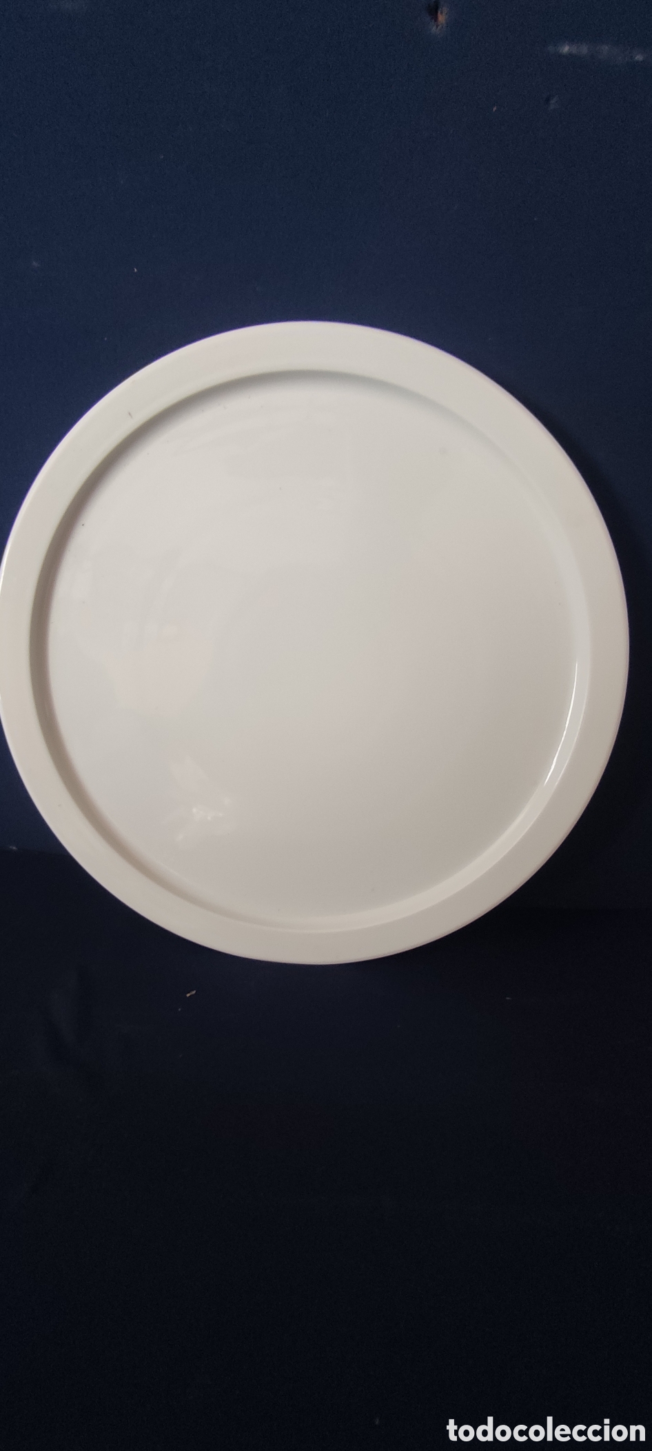 Antig&uuml;edades: Plato de pizza de ceramica - Foto 3