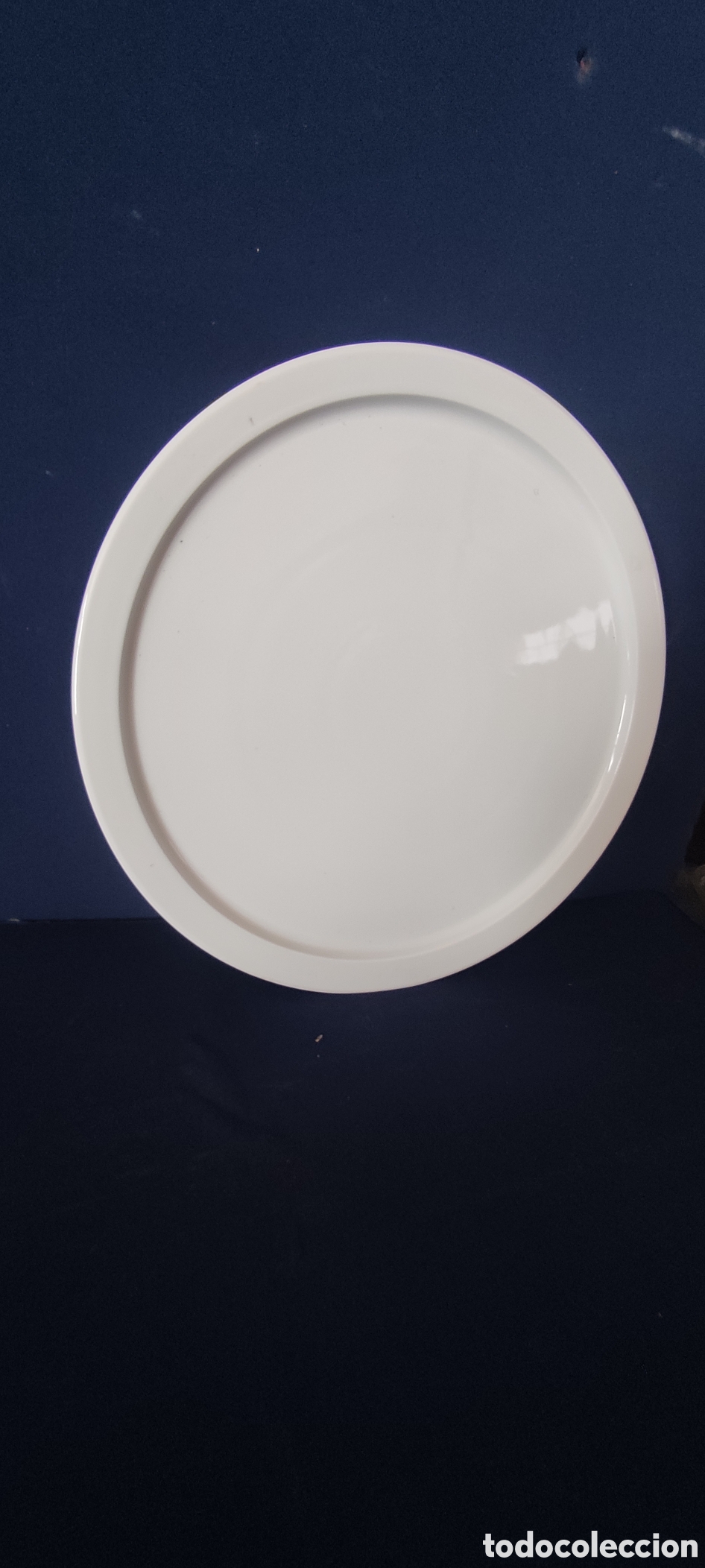 Antig&uuml;edades: Plato de pizza de ceramica - Foto 4