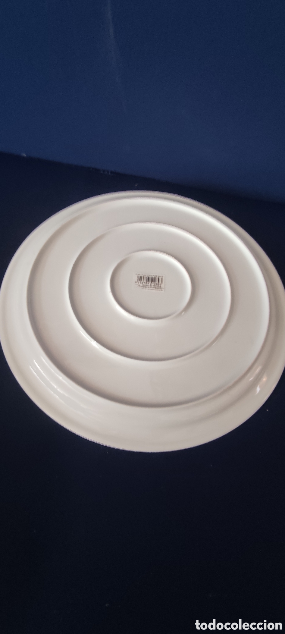 Antig&uuml;edades: Plato de pizza de ceramica - Foto 5