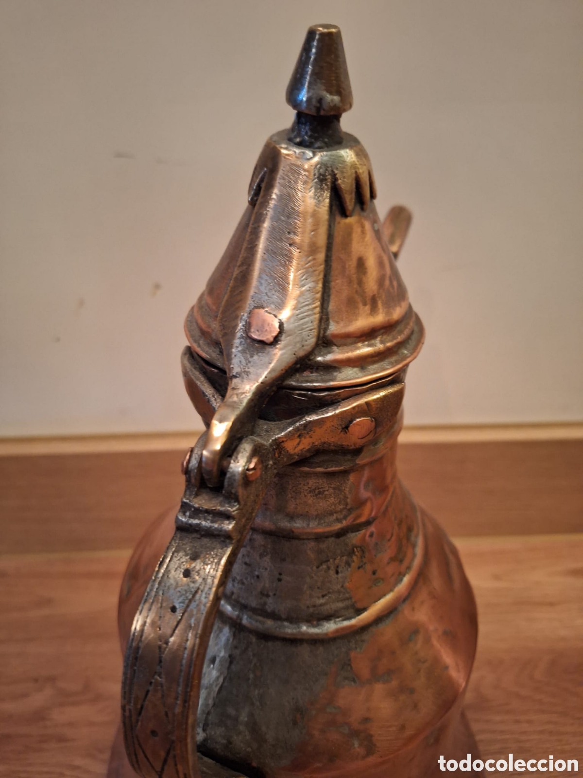 Antig&uuml;edades: Chocolatera y aceitera antig&uuml;as - Foto 2