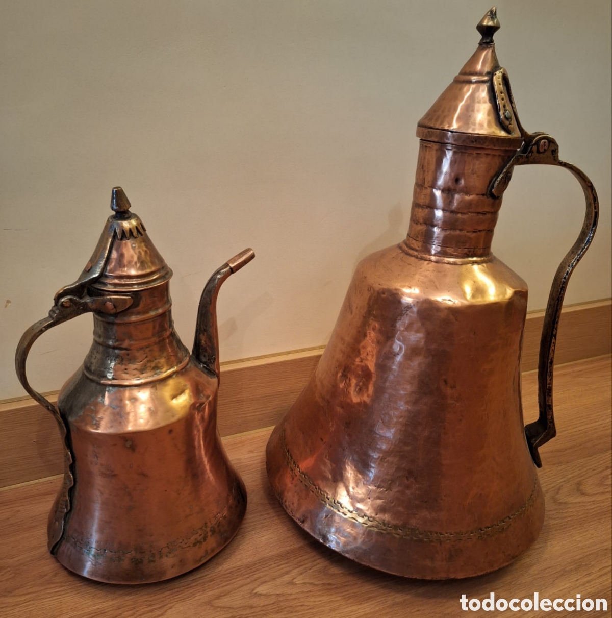 Antig&uuml;edades: Chocolatera y aceitera antig&uuml;as - Foto 3