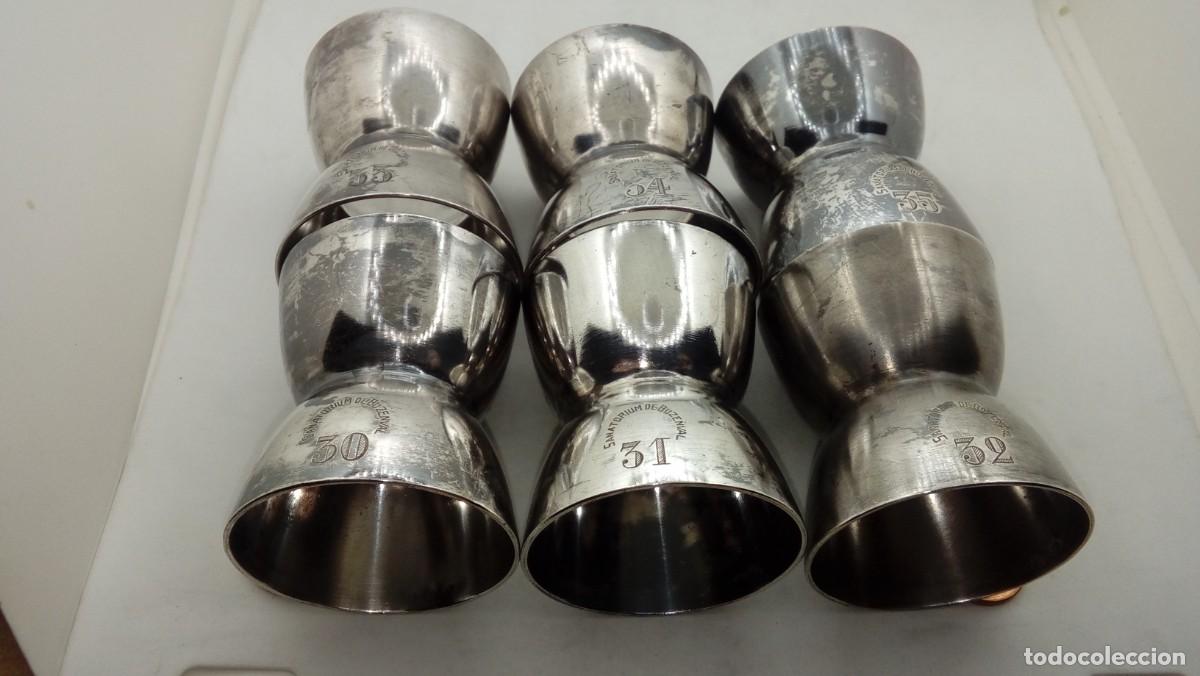 Antig&uuml;edades: SEIS HUEVERAS DE PLATA - Foto 4
