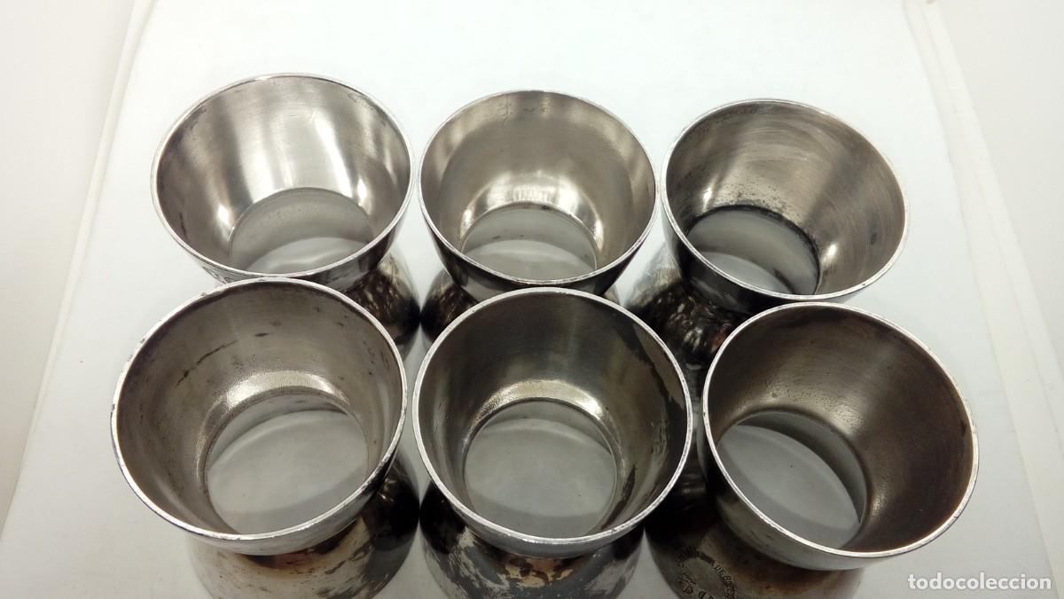 Antig&uuml;edades: SEIS HUEVERAS DE PLATA - Foto 6