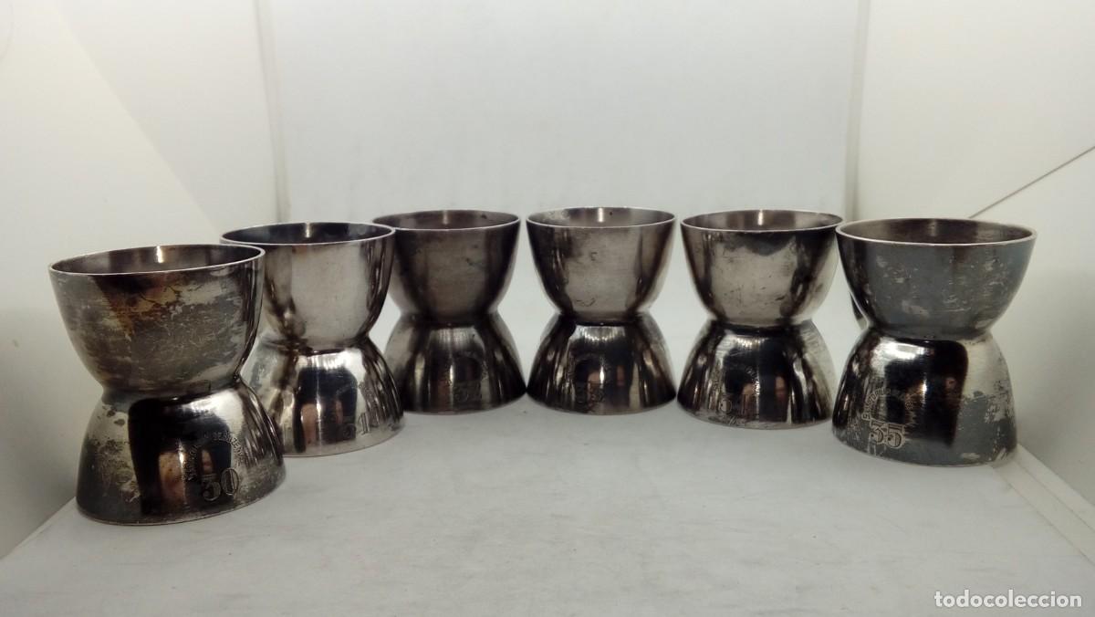 Antig&uuml;edades: SEIS HUEVERAS DE PLATA - Foto 7