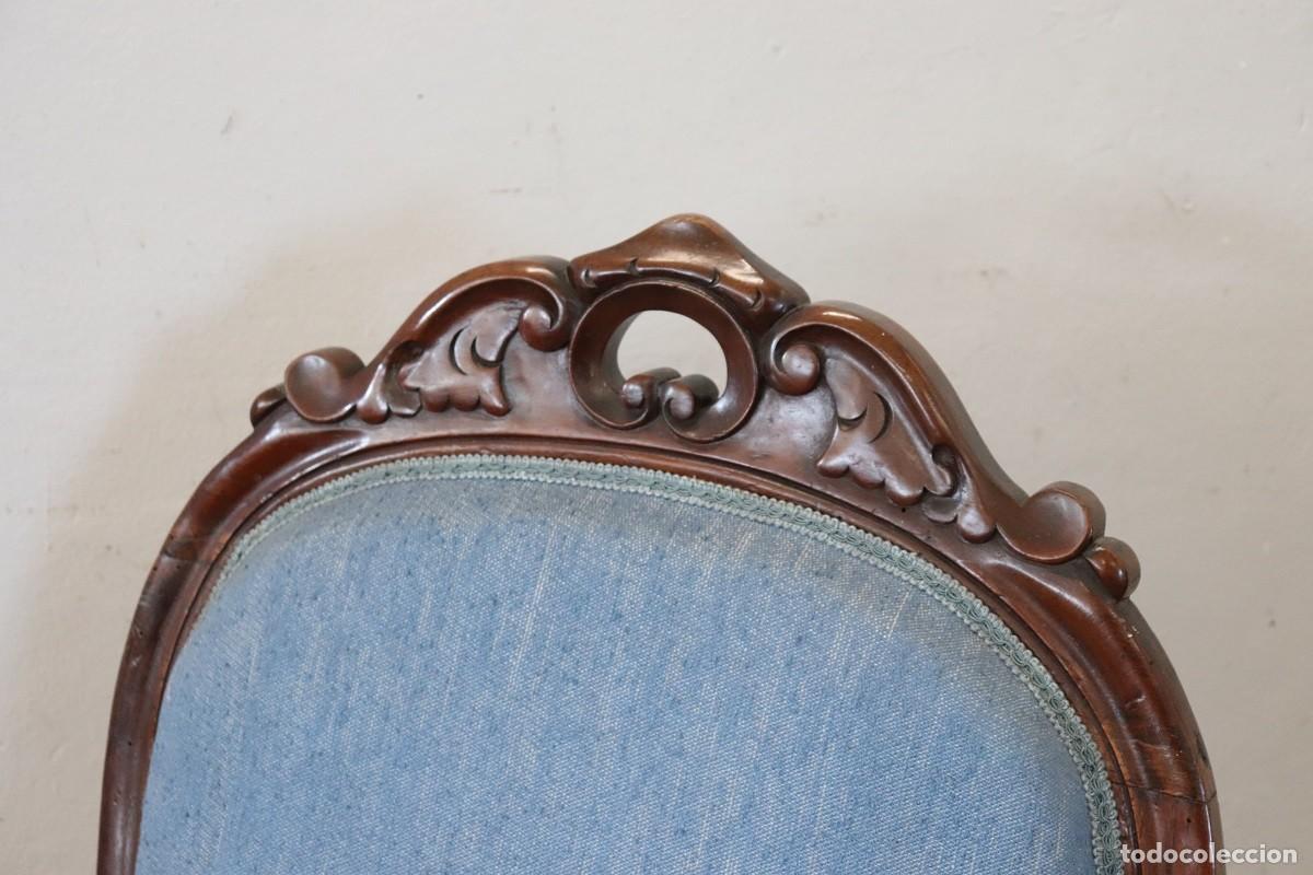 Antig&uuml;edades: Sill&oacute;n antiguo del siglo XIX - Foto 6