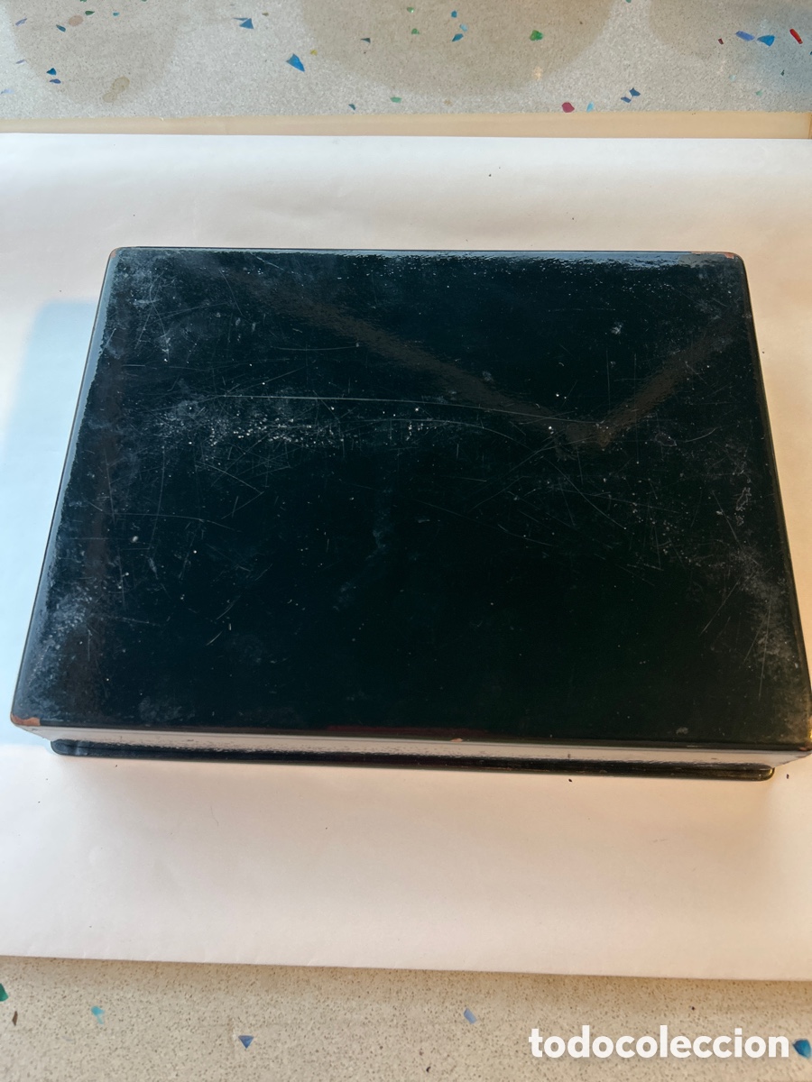 Antig&uuml;edades: Caja lacada Rusa Mstera - Foto 9