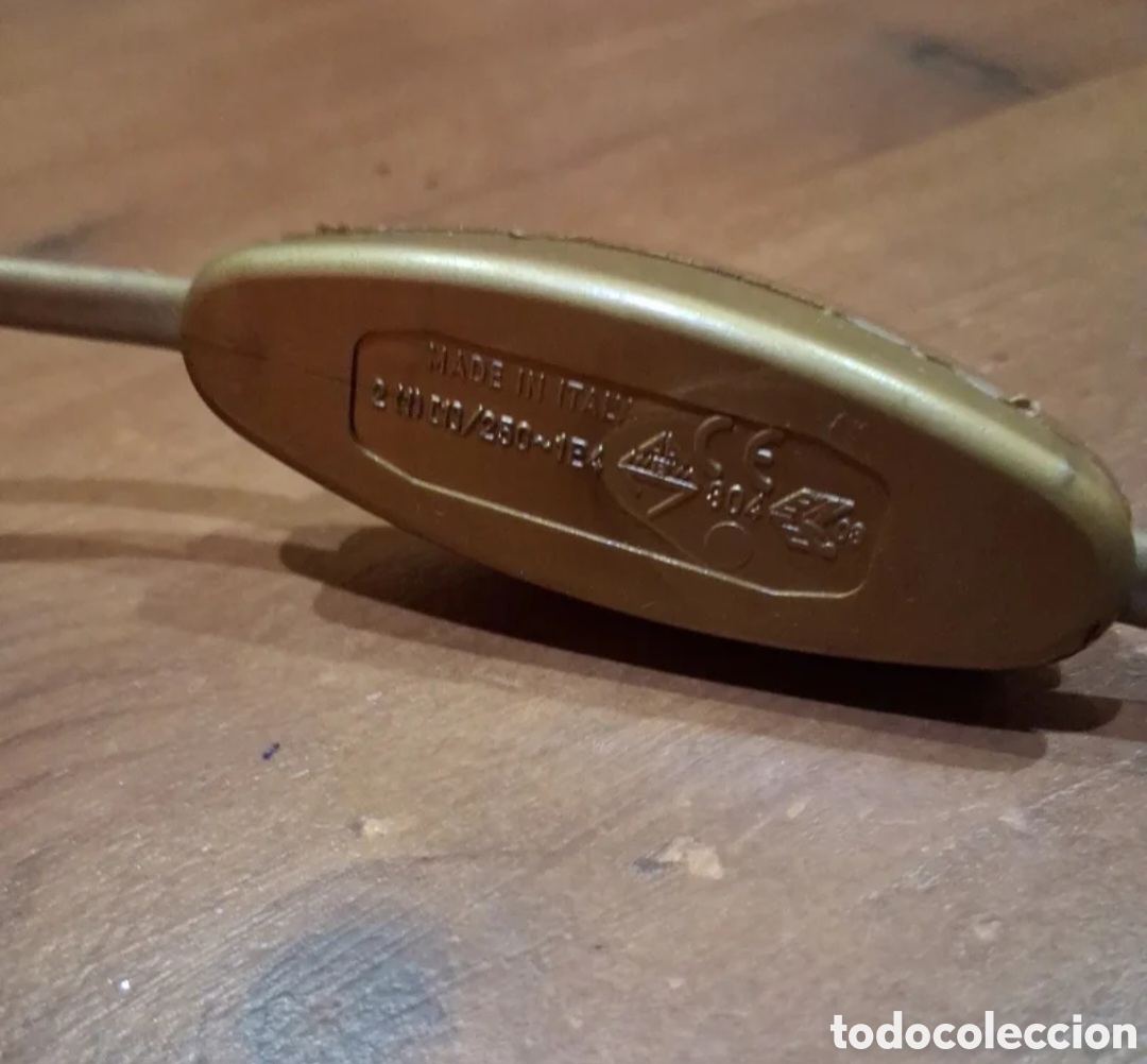Antig&uuml;edades: L&aacute;mpara vintage de pie de bronce - Foto 8