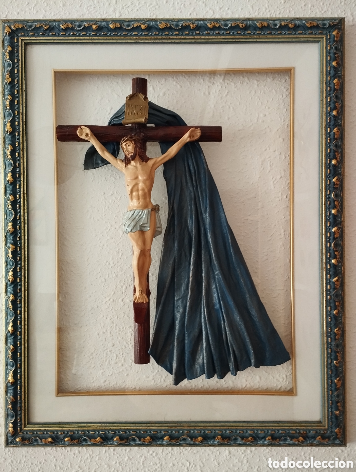 Antig&uuml;edades: Bonito Cristo Crucificado. - Foto 3