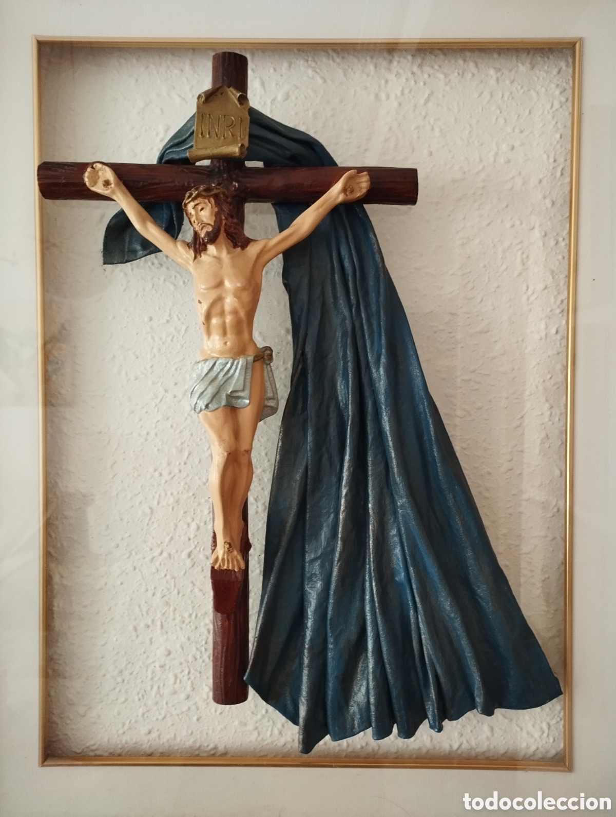 Antig&uuml;edades: Bonito Cristo Crucificado. - Foto 4