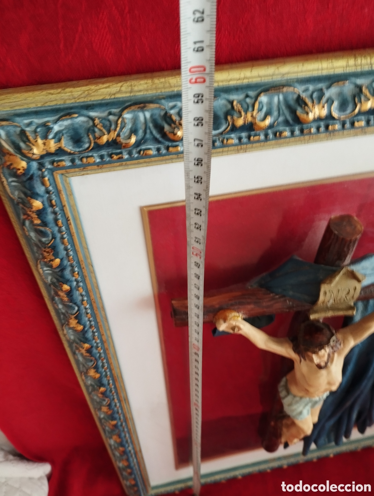Antig&uuml;edades: Bonito Cristo Crucificado. - Foto 9