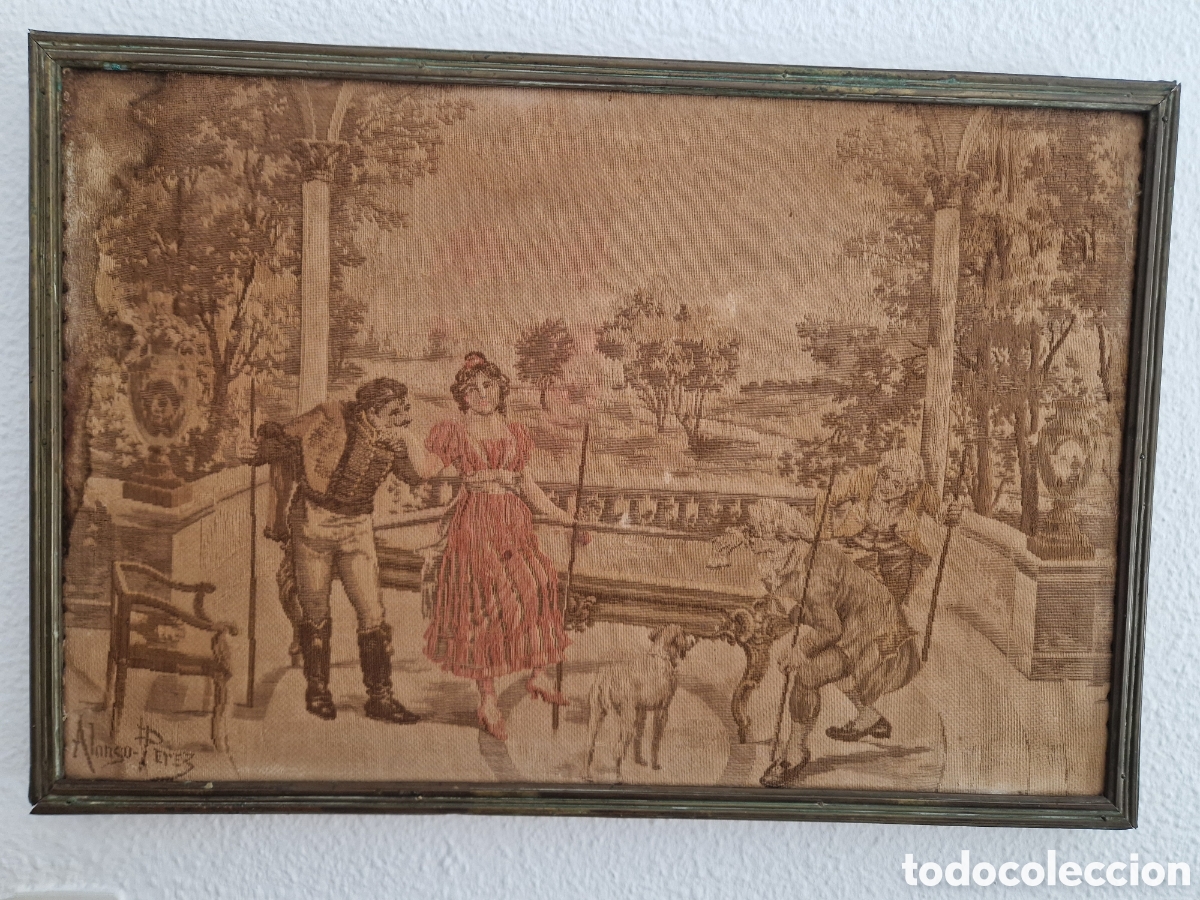 Antig&uuml;edades: Tapiz Franc&eacute;s Alonso P&eacute;rez - Foto 2