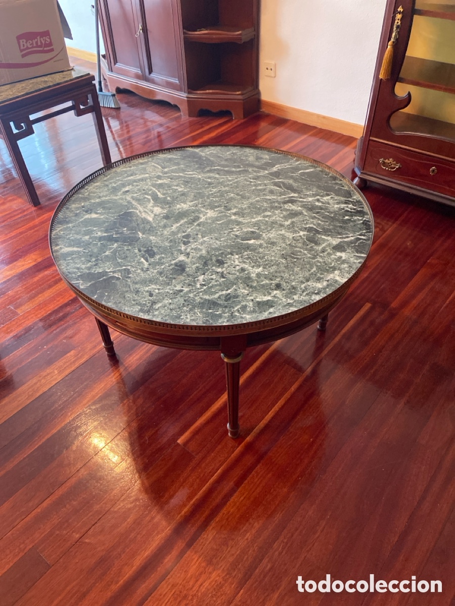 Antig&uuml;edades: Mesa de centro estilo Luis XVI - Foto 2