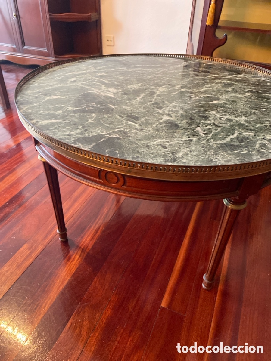 Antig&uuml;edades: Mesa de centro estilo Luis XVI - Foto 3