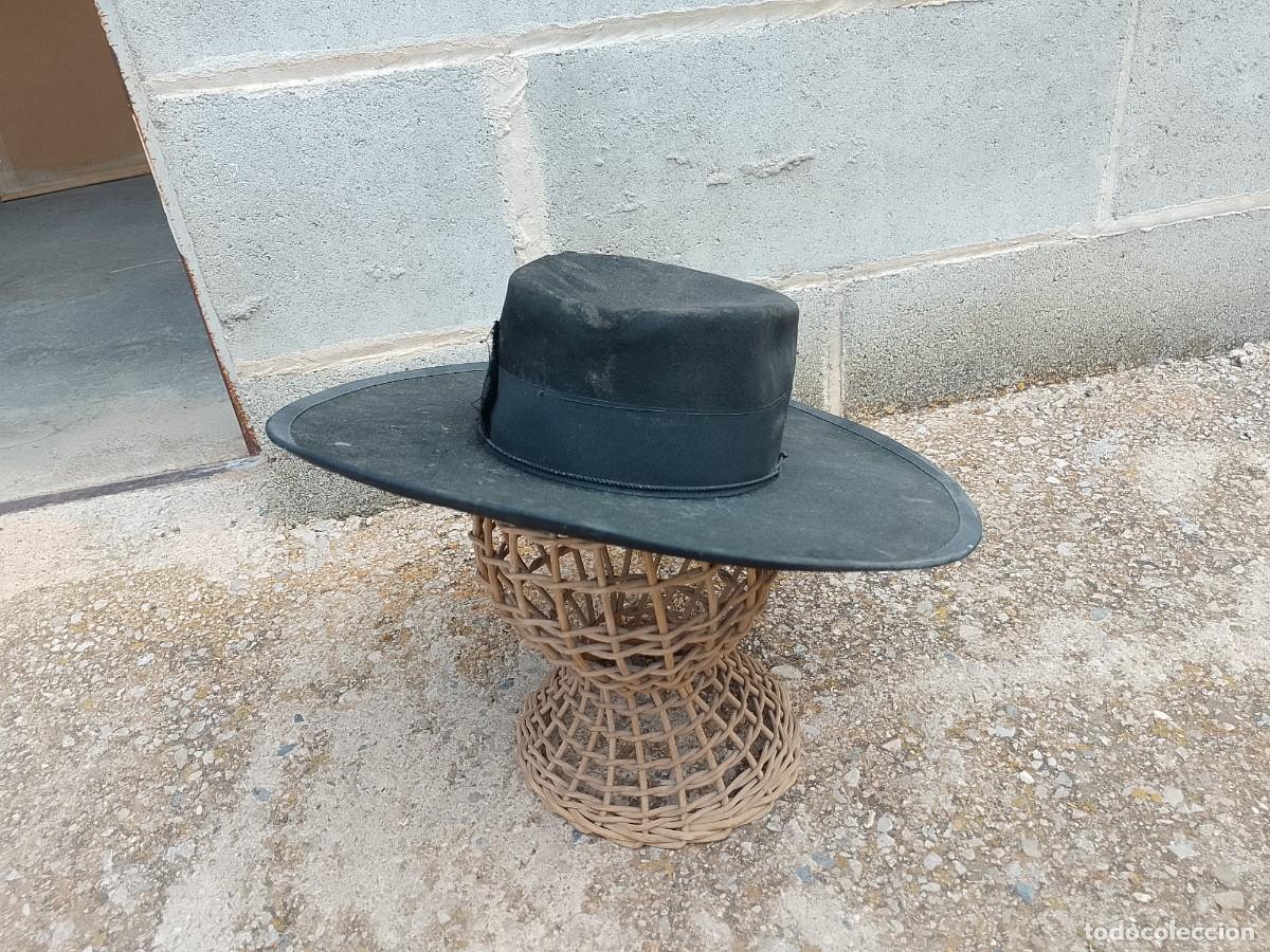 Antig&uuml;edades: Antiguo sombrero negro - Foto 1