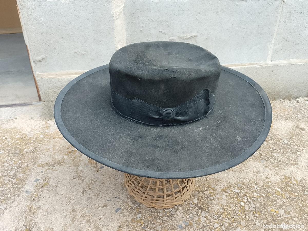 Antig&uuml;edades: Antiguo sombrero negro - Foto 2