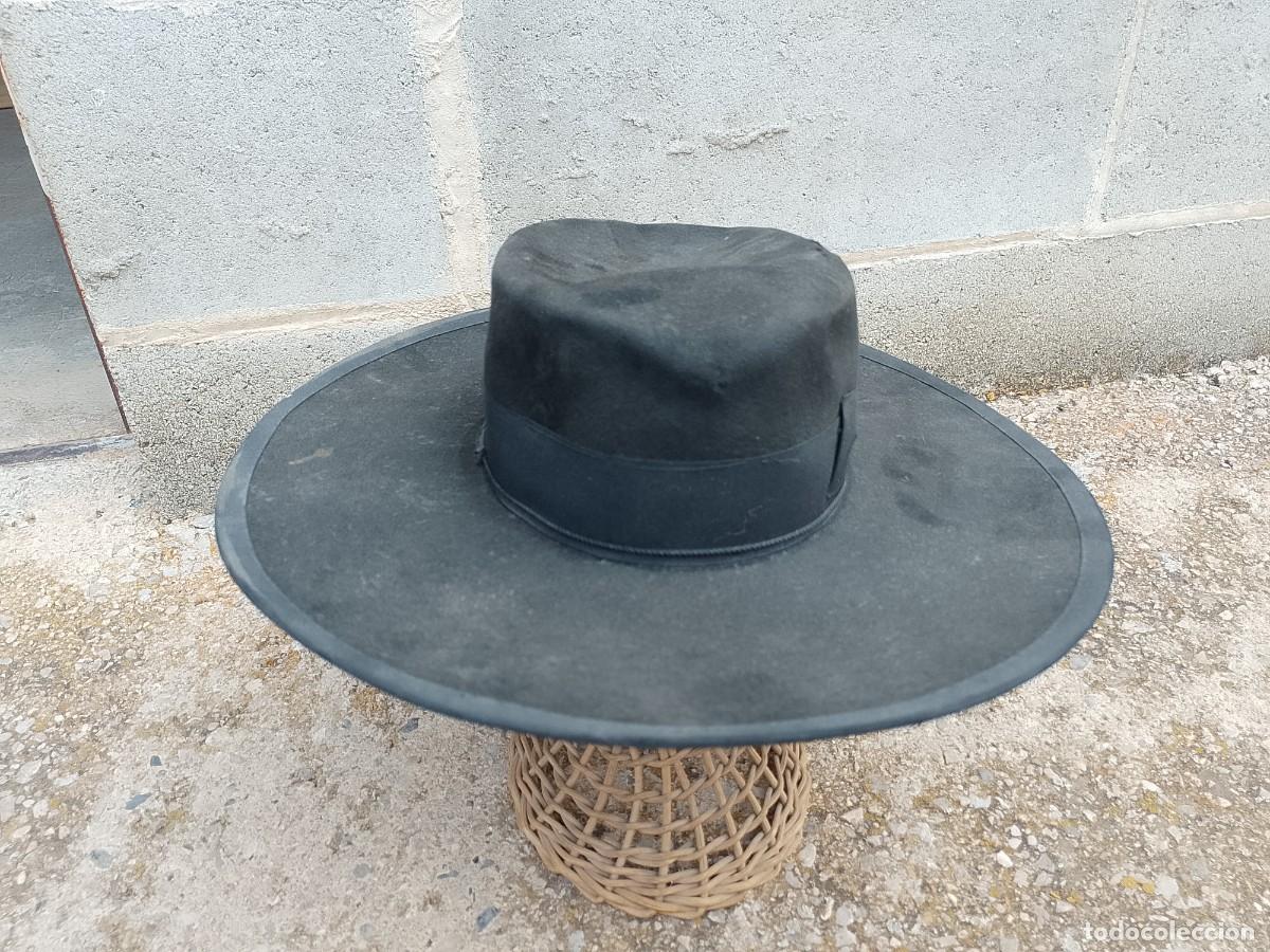 Antig&uuml;edades: Antiguo sombrero negro - Foto 3