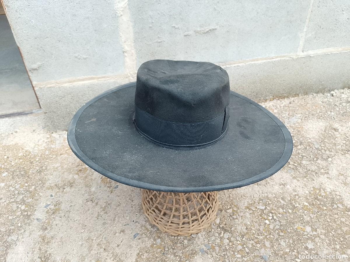 Antig&uuml;edades: Antiguo sombrero negro - Foto 4