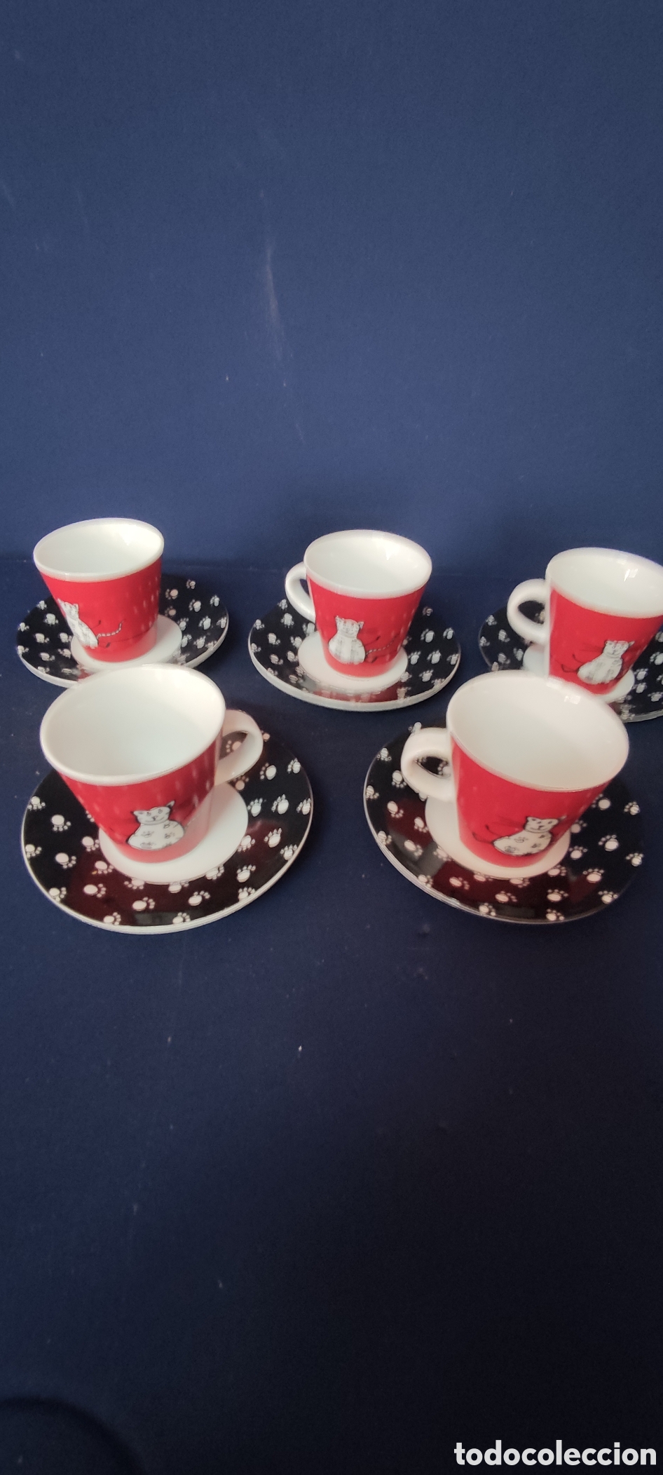 Antig&uuml;edades: Juego de caf&eacute; 5 servicios - Foto 2