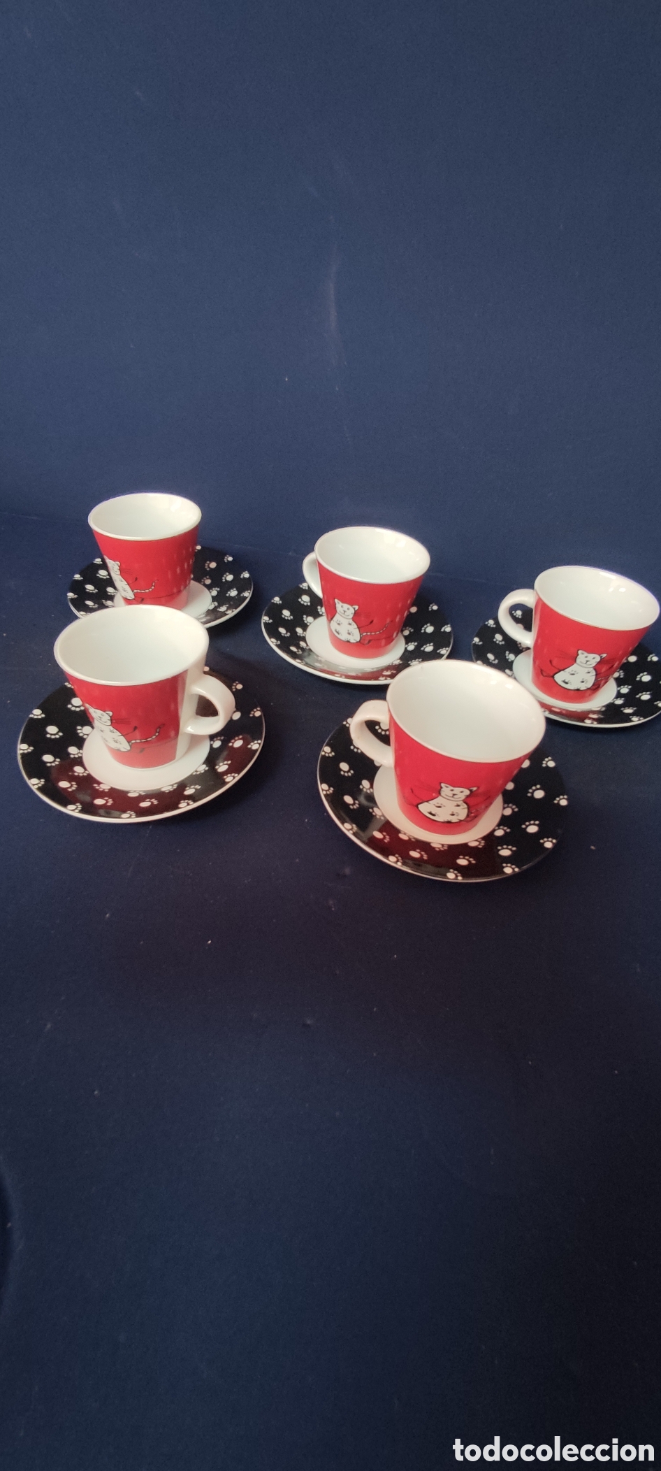 Antig&uuml;edades: Juego de caf&eacute; 5 servicios - Foto 7